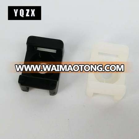 HC types Cable tie mount Saddle type plastic Cable Tie Mount